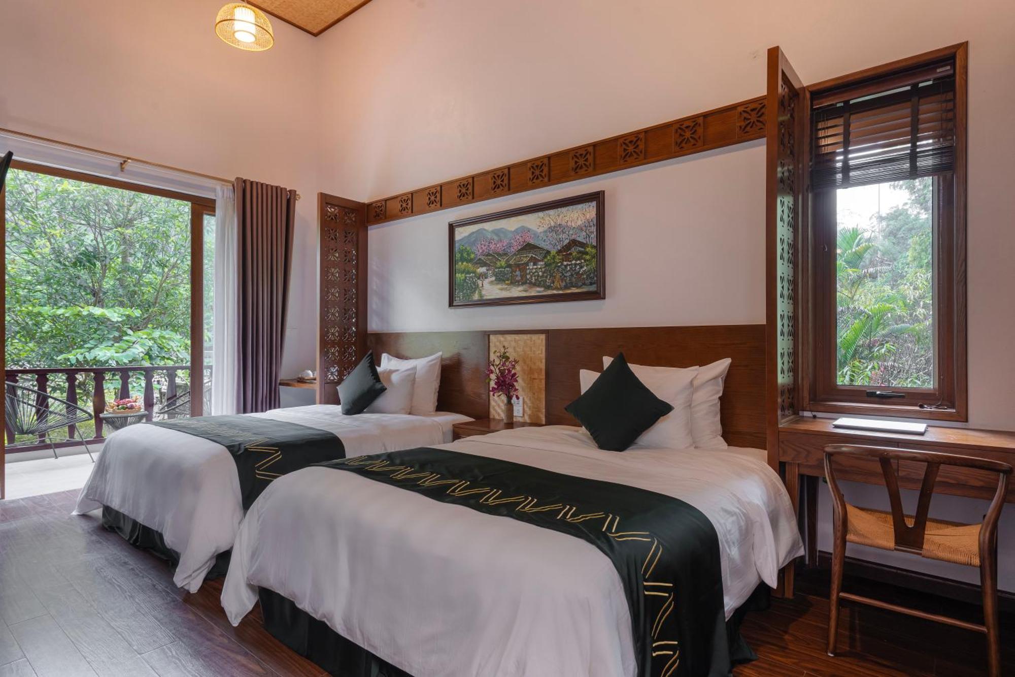 Mai Chau Mountain View Resort Экстерьер фото