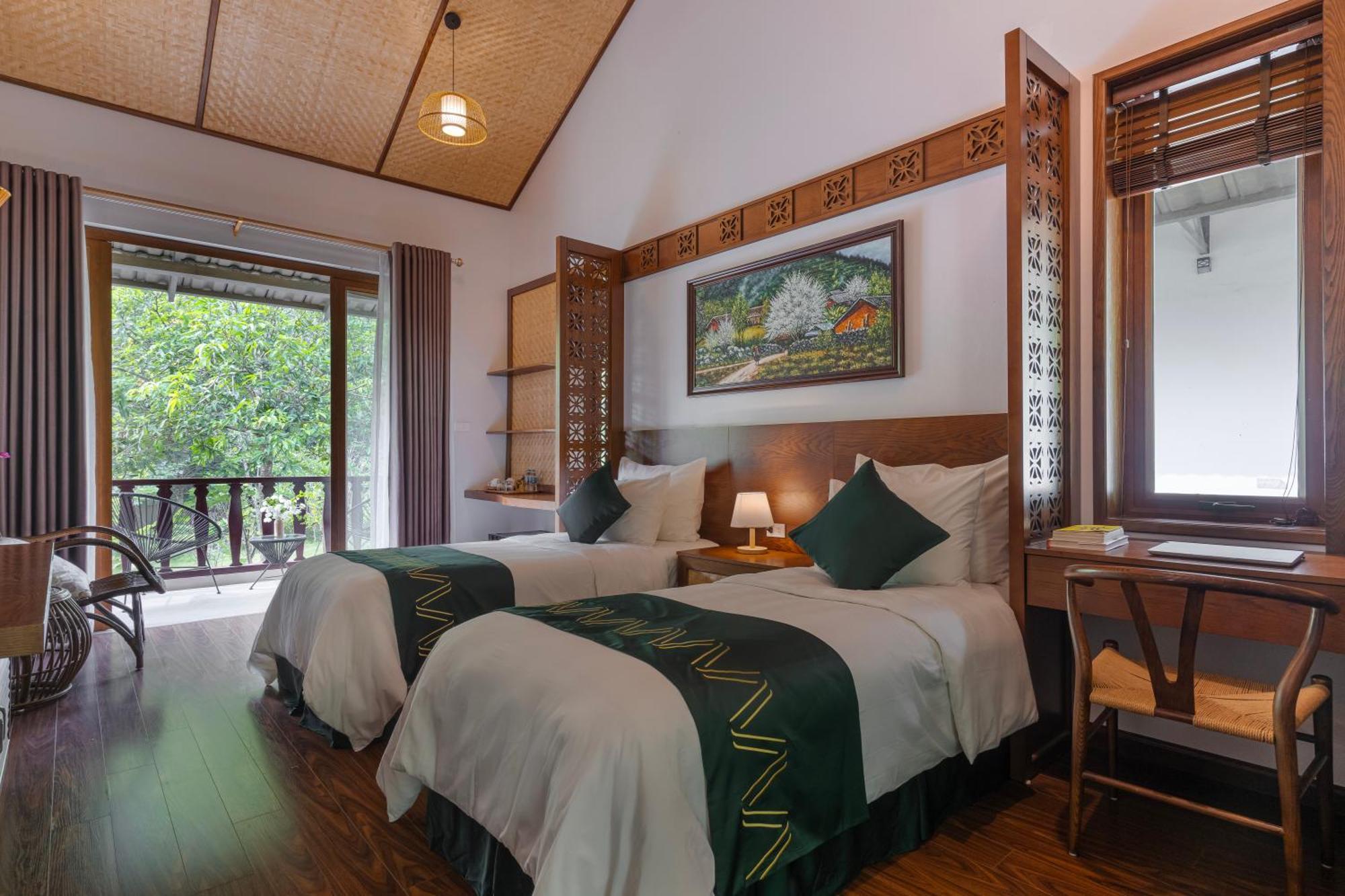 Mai Chau Mountain View Resort Экстерьер фото