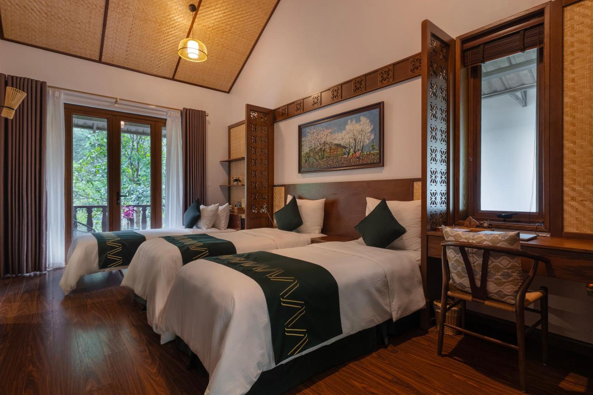 Mai Chau Mountain View Resort Экстерьер фото