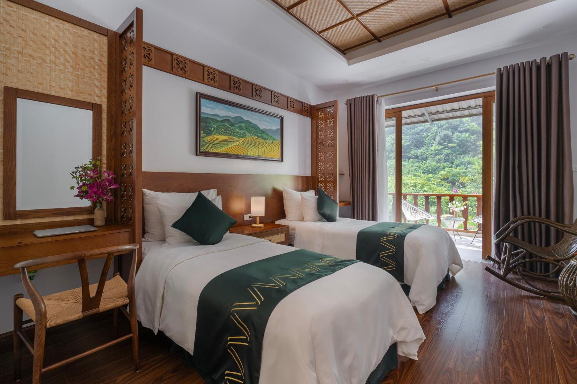Mai Chau Mountain View Resort Экстерьер фото