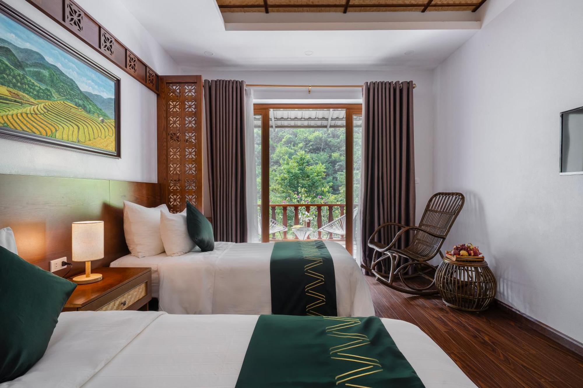 Mai Chau Mountain View Resort Экстерьер фото